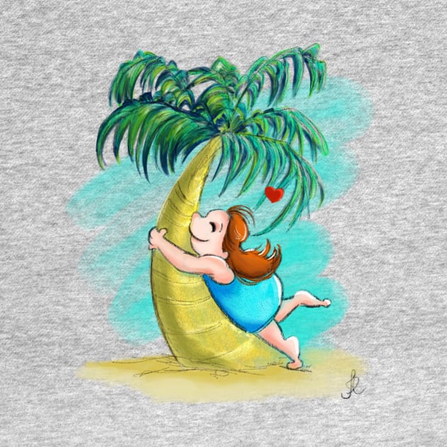 Hug a Palm Tree by Fernanda Campos